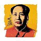 Andy Warhol Canvas Paintings - Mao 1972